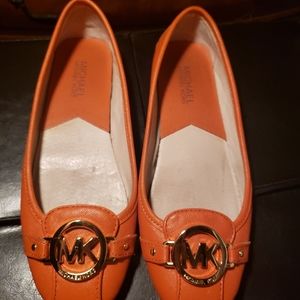 Michael kors orange flat Fulton 7.5 M